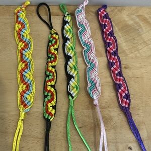 Friendship Bracelets: Bundle of 5 bracelets